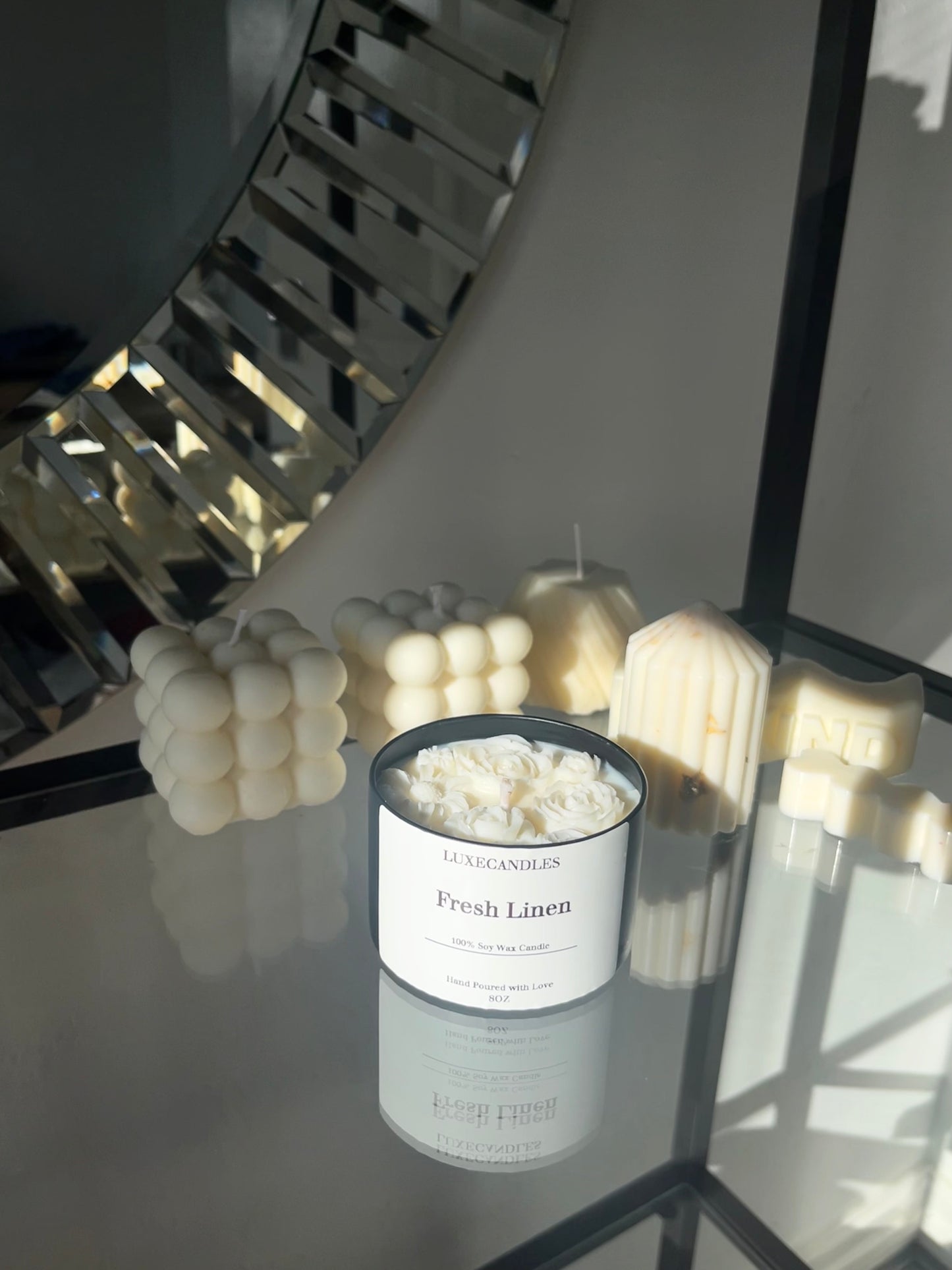 Fresh Linen Candle Tin