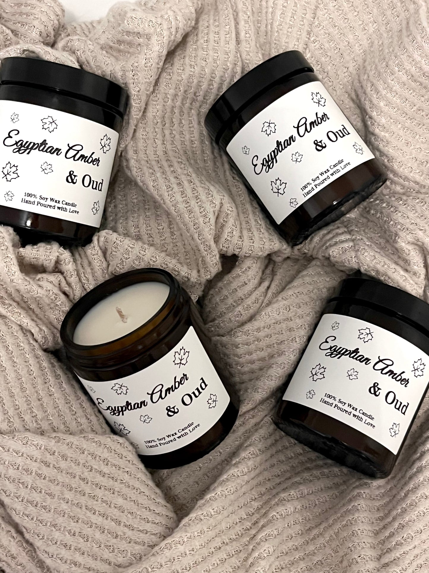 Egyptian Amber & Oud Amber Jar