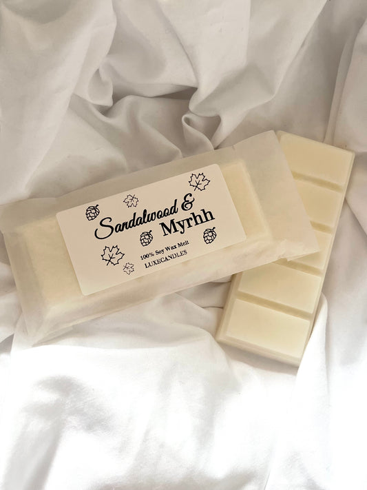 Sandalwood & Myrrh Wax Melt